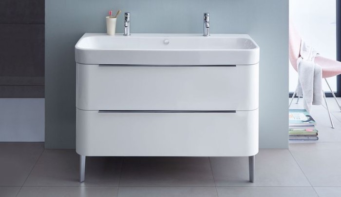 Duravit тумба напольная под раковину, happy d.2, h2637505252 цвет: дуб европейский