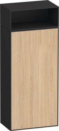 Duravit средний шкаф петли справа 240 мм х 400 мм х 961 мм, zencha, ze1351r30800000 цвет: натуральный дуб/графит суперматовый