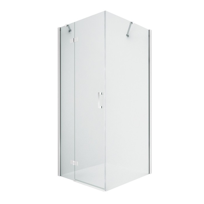 Душевое ограждение new renoma l 90x80x195, New trendy New renoma chrome, хром арт. D-0113A/D-0083B