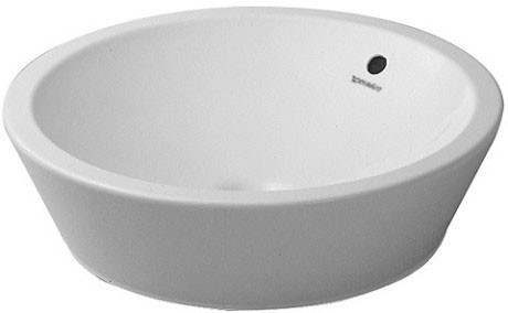 Duravit раковина встраиваемая сверху 53х53см, starck 1, 0447530000 цвет: белый