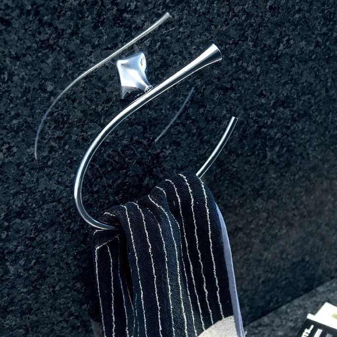 Bertocci кольцо для полотенца leger, хром арт. 103 3004 0000