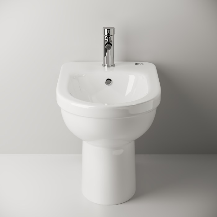 Ceramicanova биде life, cn1403 цвет: белый