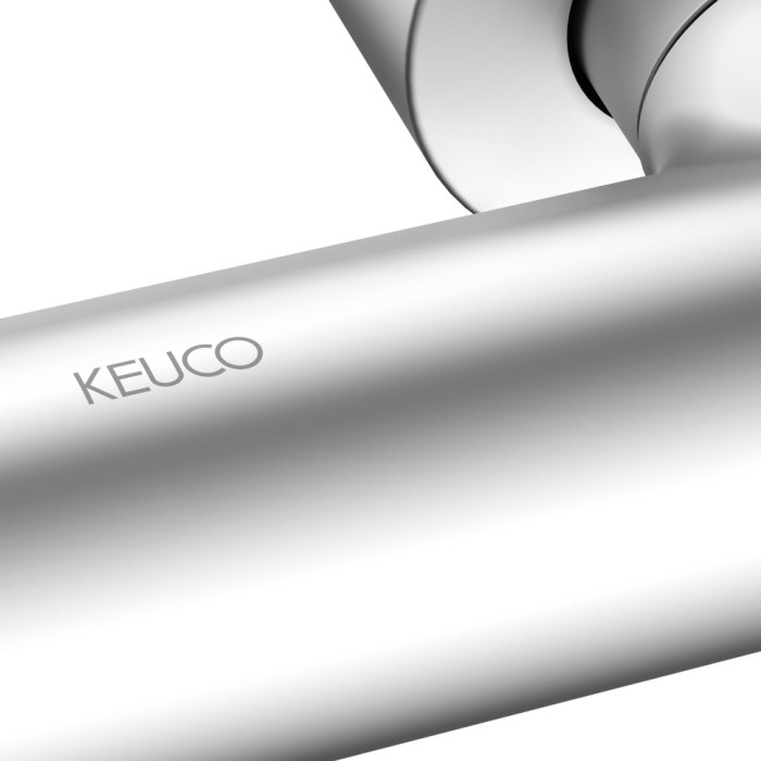 Keuco термостат для душа blue с защитой от обратного потока, plan blue, алюминий finish арт. 53926 171001