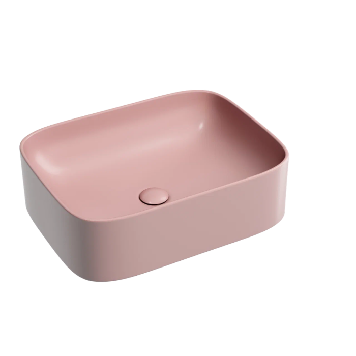 Ceramicanova раковина накладная element, cn6052mp цвет: розовый