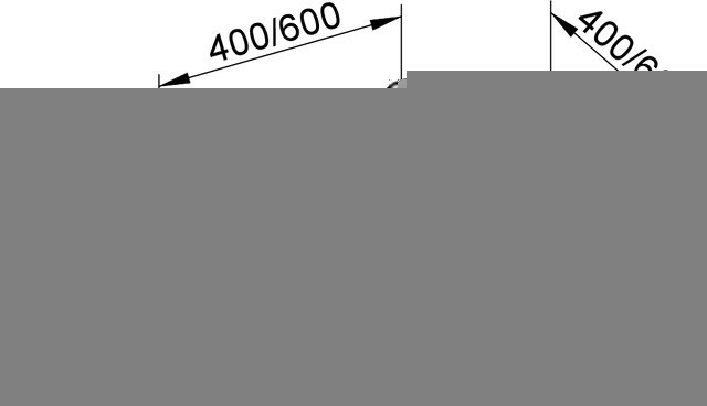 Keuco поручень вдоль стены 597 мм и штанга для душа 597 мм aлюминий анодированный/xром, plan care, алюминий анодированный, хром арт. 34911 174400