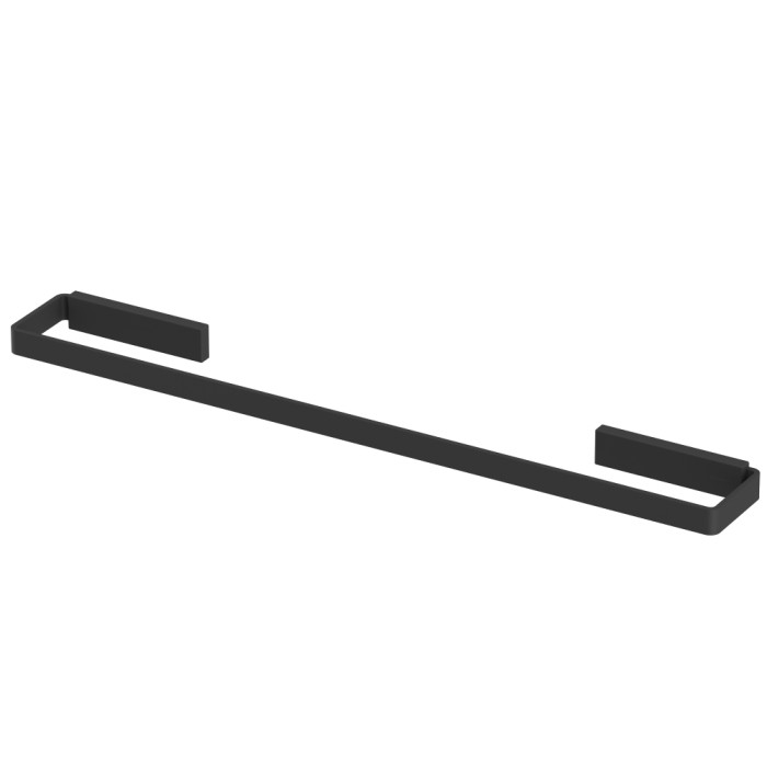 Полотенцедержатель 600 мм., Whitecross Cubo black, черный мат арт. CU2452BL