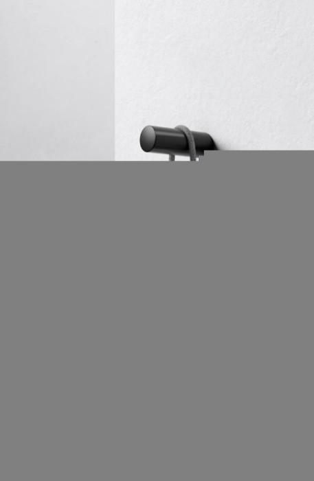 Keuco крючок для полотенца collection reva 46 мм, сollection reva, черный матовый арт. 12814 370000