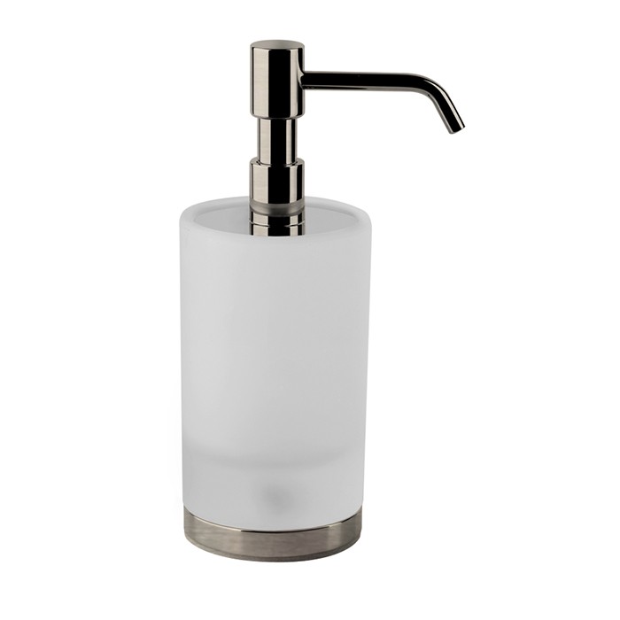 Gessi Дозатор для жидкого мыла, настольный, Emporio Accessories, 38839#149 цвет: finox brushed nickell