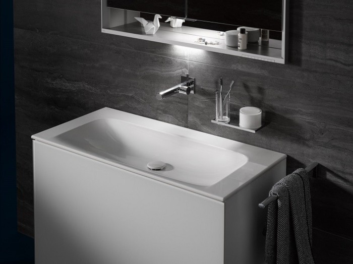 Keuco тумба под раковину 490 мм х 800 мм х 605 мм, plan, белый арт. 32962 300000