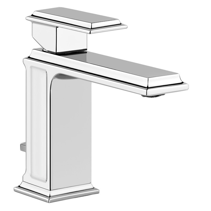 Gessi Смеситель для раковины на 1 отверстие с донным клапаном, Eleganza, 46001#031 цвет: хром