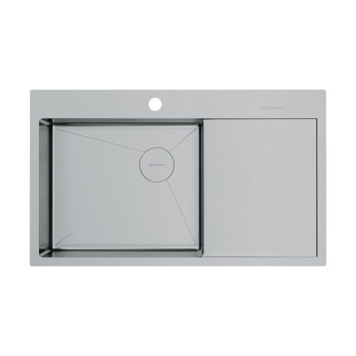 Omoikiri кухонная мойка Akisame 86-L Side, нержавеющая сталь арт. 4997031
