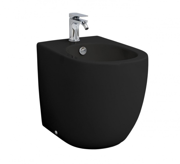ArtCeram биде (напольное), flb002 17 01 file 2.0 цвет: черный матовый