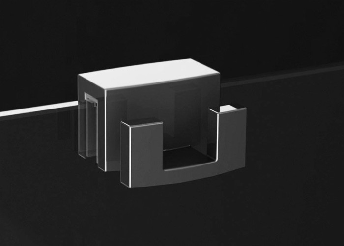 Radaway крючок для полотенец на стекло душевого ограждения хром, - WR-001