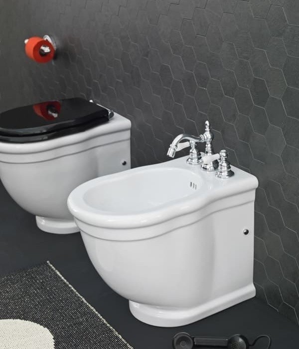 ArtCeram унитаз напольный, hev005 01 00 hermitage цвет: белый глянцевый