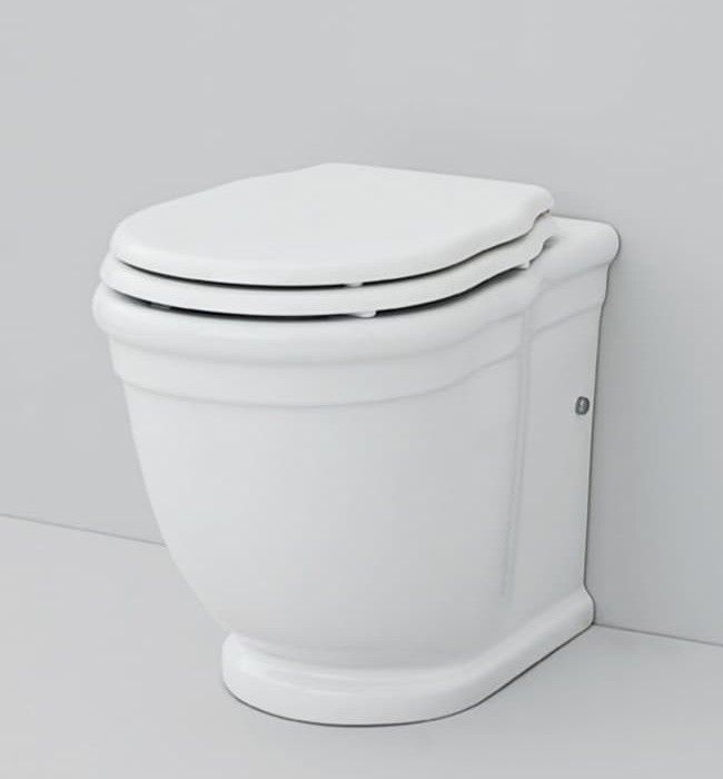 ArtCeram унитаз напольный, hev005 01 00 hermitage цвет: белый глянцевый