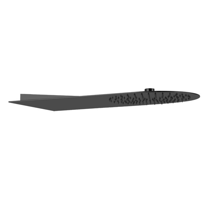 Gessi Верхний душ 30х55cм., настенный, Tremillimetri, 33071#707 цвет: black metal brushed pvd
