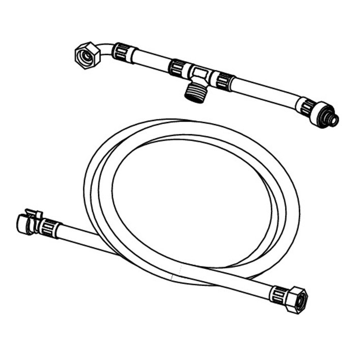 TECE комплект для подключения сидений для унитазов с функцией биде для модулей высотой 1120 мм., profil - 9880052