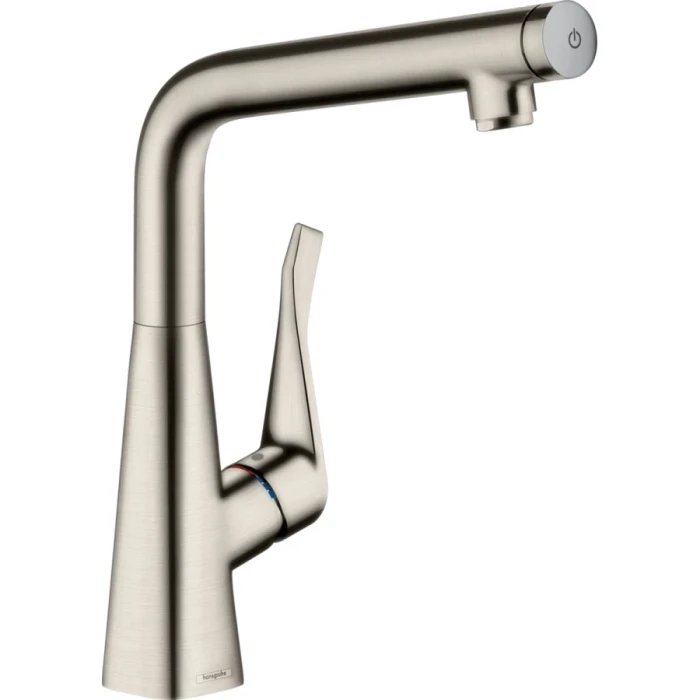 Hansgrohe смеситель для кухни, Metris M71, нержавеющая сталь арт. 14785800