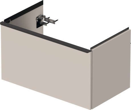 Duravit тумба подвесная под раковину 784 мм х 452 мм, d-neo, de425509191 цвет: серо-коричневый матовый