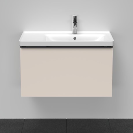 Duravit тумба подвесная под раковину 784 мм х 452 мм, d-neo, de425509191 цвет: серо-коричневый матовый