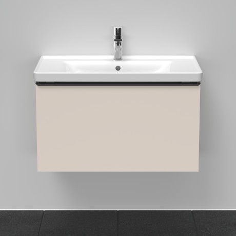 Duravit тумба подвесная под раковину 784 мм х 452 мм, d-neo, de425509191 цвет: серо-коричневый матовый