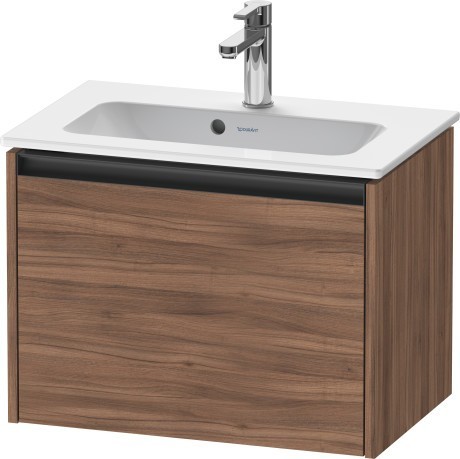 Duravit тумба подвесная под раковину 390 мм х 610 мм х 440 мм, ketho.2, k25055079790000 цвет: орех натуральный