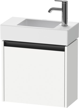 Duravit тумба подвесная под раковину 238 мм х 484 мм х 440 мм, ketho.2, k25072l18180000 цвет: gres pietra grey opaco