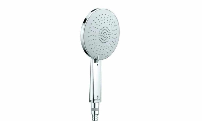 Bossini лейка для душа fit-air 3 режима, mixa, хром арт. b00168.030