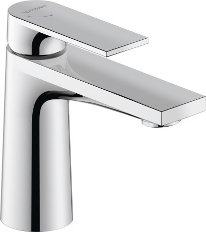 Duravit смеситель однорычажный для раковины s freshstart 140 мм, длина излива 110 мм, tulum, tu1011002010 цвет: хром