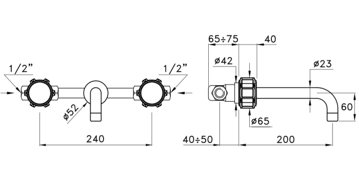 Stella смеситель для раковины, timeaster, хром арт. td01003cr00ne