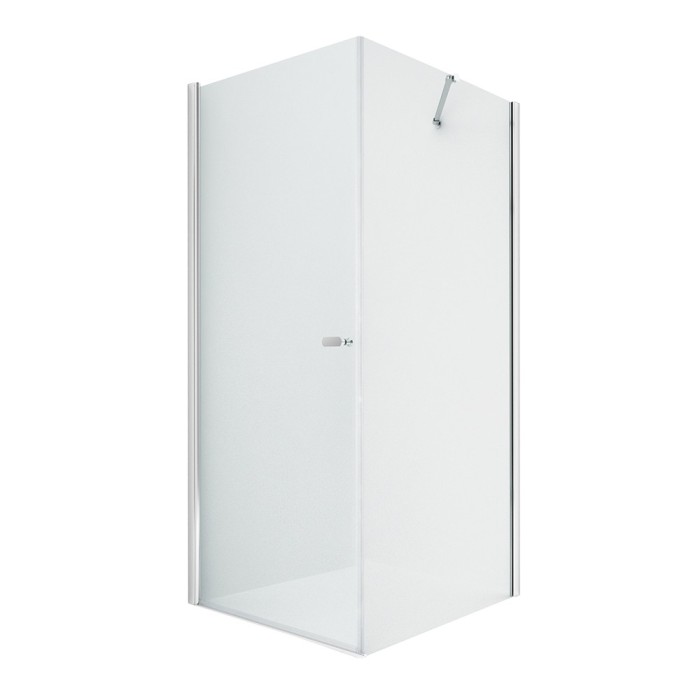 Душевое ограждение 90x80x195, New trendy New soleo chrome, хром арт. D-0141A/D-0087B