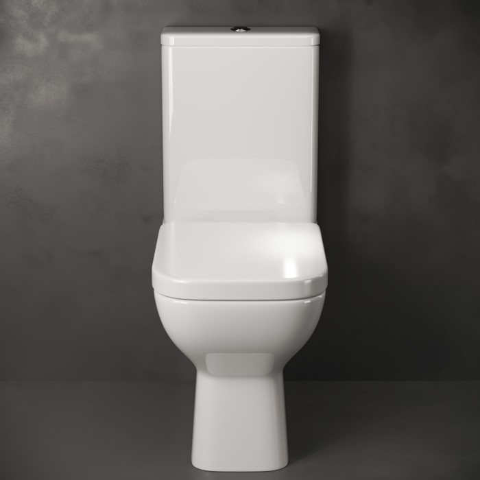 Ceramicanova унитаз с бачком и сиденьем access, cn1501 цвет: белый