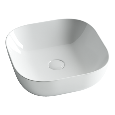 Ceramicanova раковина накладная element, cn6010 цвет: белый