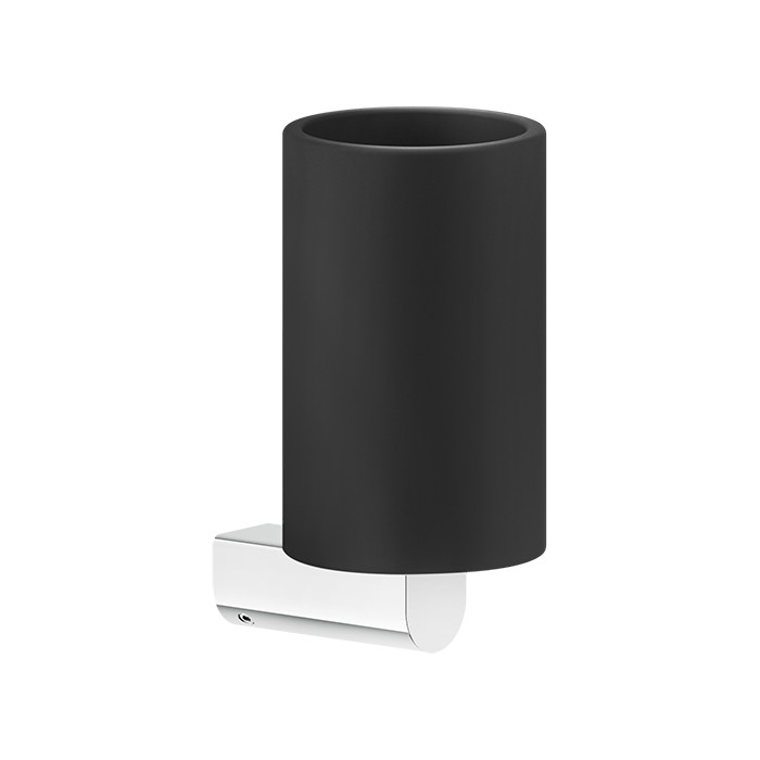 Gessi Стакан для зубных щеток подвесной, Rilievo, 59508#031 цвет: черный/хром