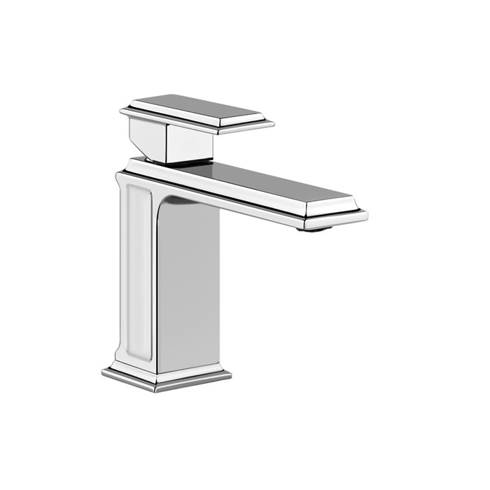 Gessi Смеситель для раковины на 1 отверстие, без донного клапана, Eleganza, 46002#031 цвет: хром