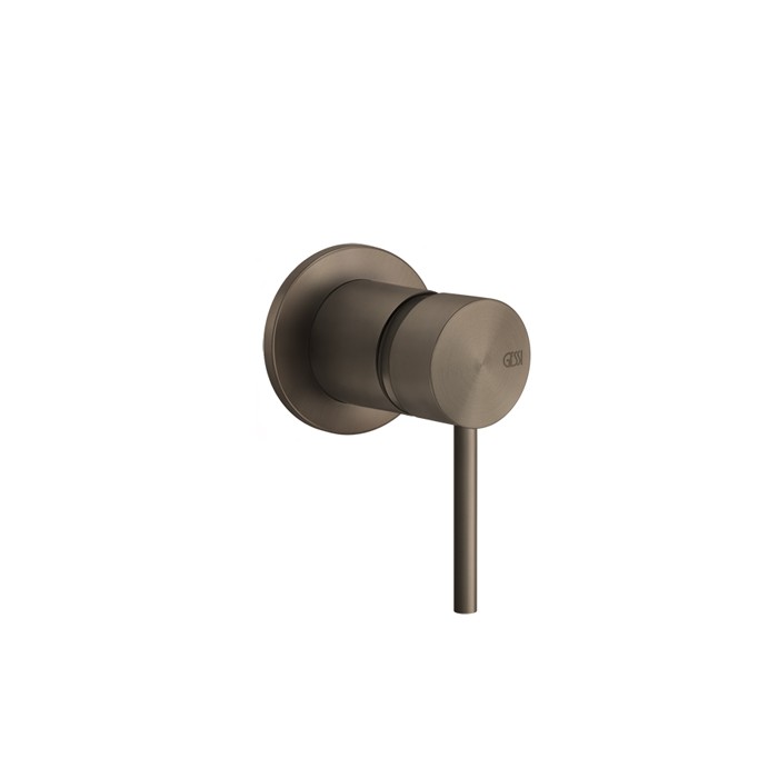 Gessi Смеситель для душа, встраиваемый, на 1/2", 1 источник (внешние части), 316, 54019#708 цвет: brushed copper pvd