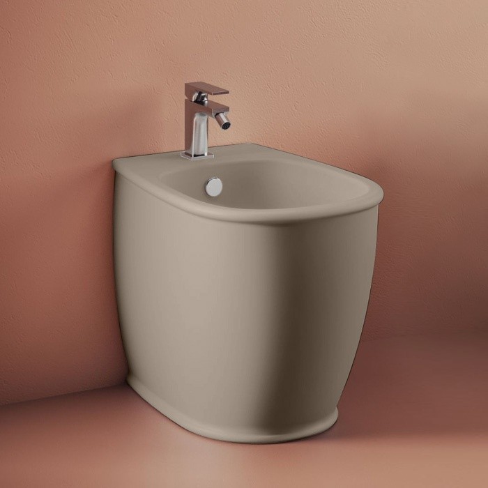 ArtCeram биде (напольное), atb002 41 00 atelier цвет: серый