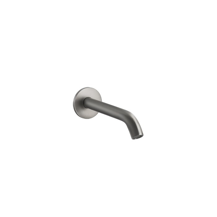 Gessi Настенный излив на 1/2”, комбинируемый с удаленным управлением, 316, 54010#239 цвет: шлифованная сталь