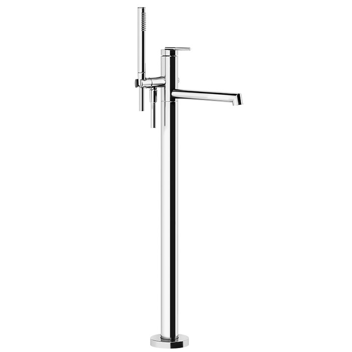 Gessi Напольный смеситель для ванны, Ingranaggio, 63528#031 цвет: хром