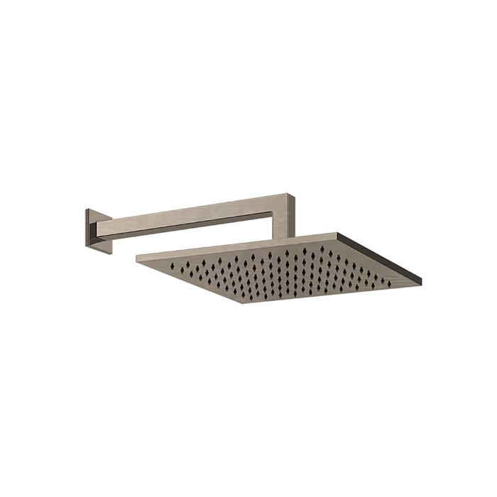 Gessi Верхний душ, подвесной, поворотная, с защитой от известкового налёта, Emporio shower, 47368#149 цвет: finox brushed nickel