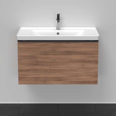 Duravit тумба подвесная под раковину 784 мм х 452 мм, d-neo, de425507979 цвет: орех натуральный