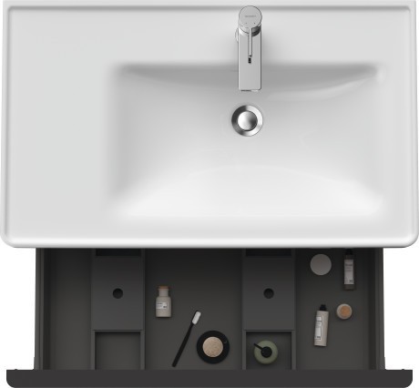 Duravit тумба подвесная под раковину 784 мм х 452 мм, d-neo, de425507979 цвет: орех натуральный