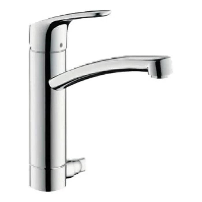Hansgrohe смеситель для кухни с запорным вентилем для посудомоечной машины, Focus M41, хром арт. 31803000