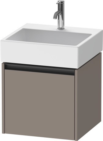 Duravit тумба подвесная под раковину 460 мм х 484 мм х 440 мм, ketho.2, k25074043430000 цвет: базальт матовый