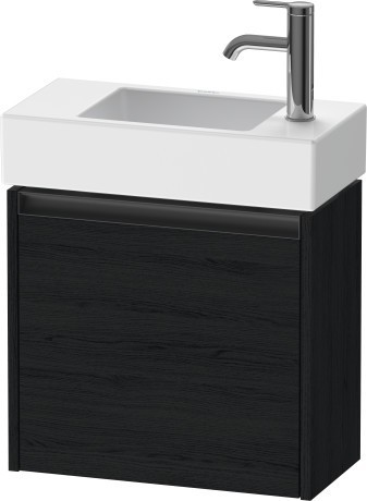 Duravit тумба подвесная под раковину 238 мм х 484 мм х 440 мм, ketho.2, k25072l16160000 цвет: чёрный дуб