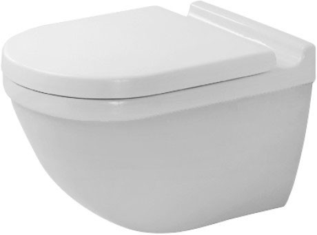 Duravit подвесной унитаз 54 см, starck 3, 2225090000 цвет: белый