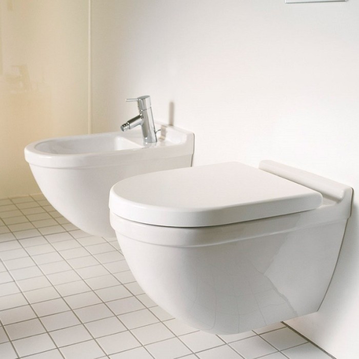 Duravit подвесной унитаз 54 см, starck 3, 2225090000 цвет: белый