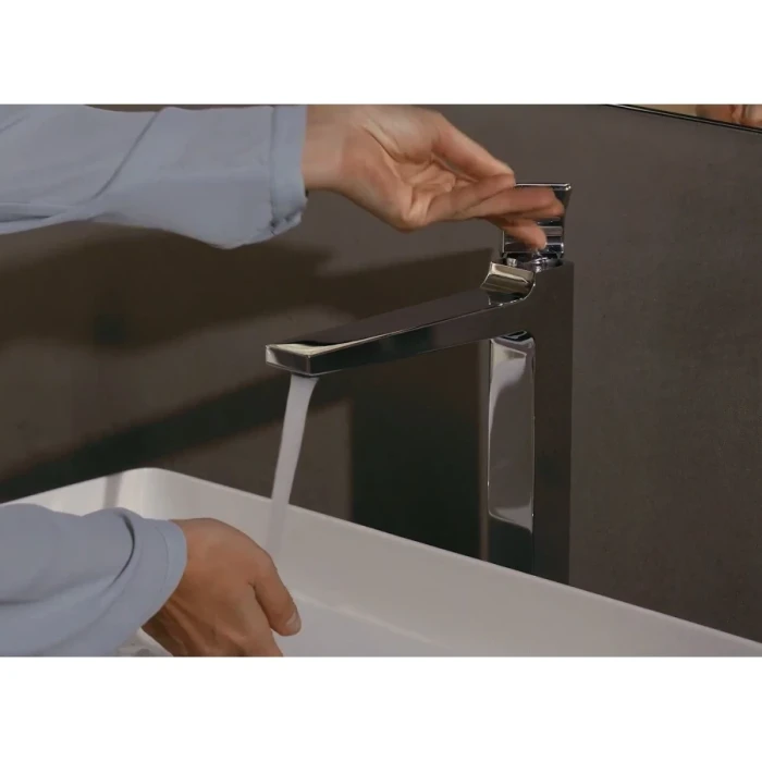 Hansgrohe смеситель для раковины с донным клапаном, Metropol, хром арт. 32512000