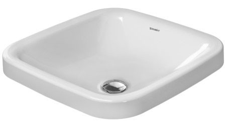 Duravit раковина встраиваемая сверху 43х36см, durastyle, 0372430000 цвет: белый