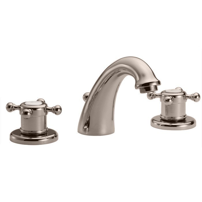 Cisal смеситель для раковины, vtt710102a huber victorian, цвет: satin brushed nickel